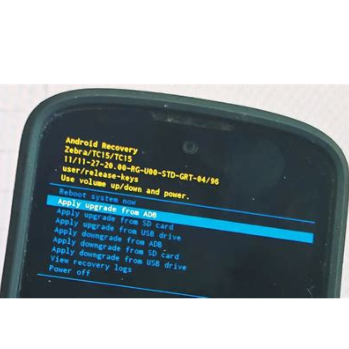  Update via Mobile Computer (ADB)