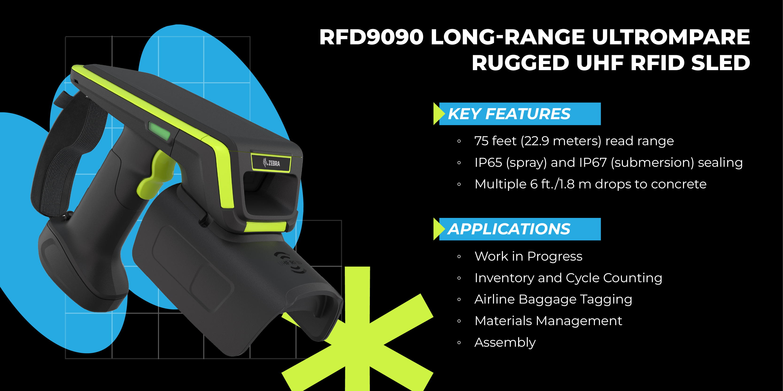 Key Benefits and Features of Zebra RFD 9090