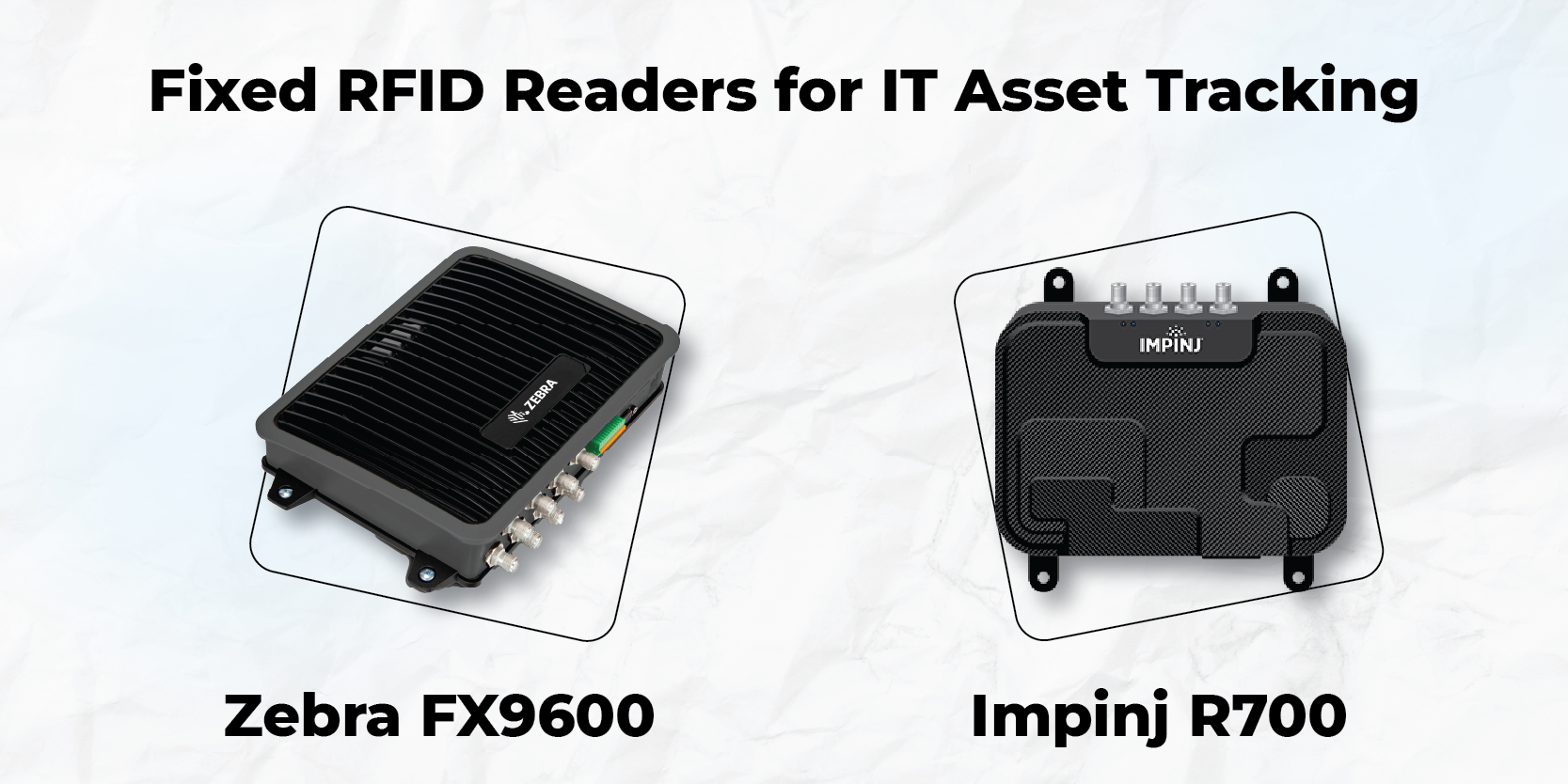 Fixed RFID readers for IT asset tracking
