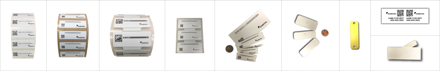 Pre-printed RFID labels